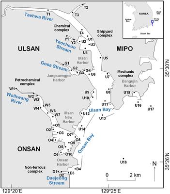 Distribution of Polychlorinated Naphthalenes in Sediment From Industrialized Coastal Waters of Korea With the Optimized Cleanup and GC-MS/MS Methods